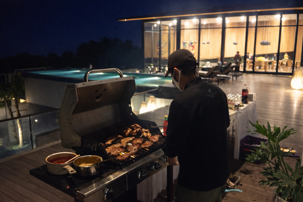 catering_bbq_bandung_live_cooking_saresae_villa