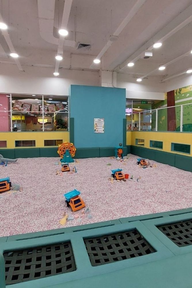 sandpit dan permainan sensorik anak di Kid’s Box Jumbo by kidzooona