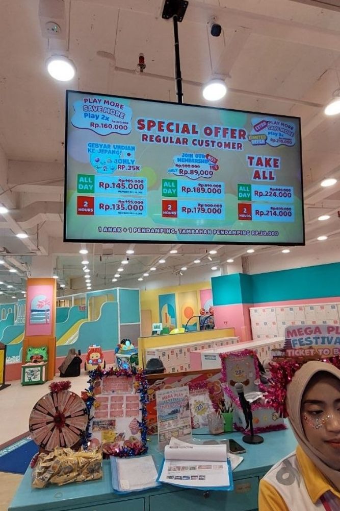 harga tiket masuk ke area bermain kids box jumbo di ciwalk bandung